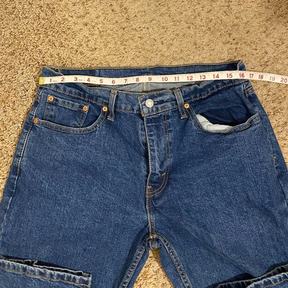 Men's Levi's 559 Relaxed Fit Jeans Size W 33 L 32 - Picture 8 of 14
